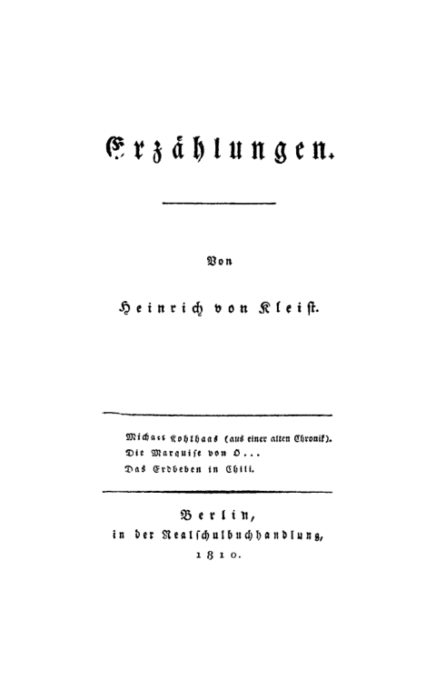 Cover image for book Erzählungen