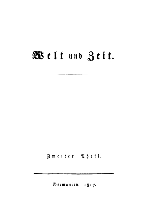 Cover image for book D. L. Jassoy: Welt und Zeit. Teil 2