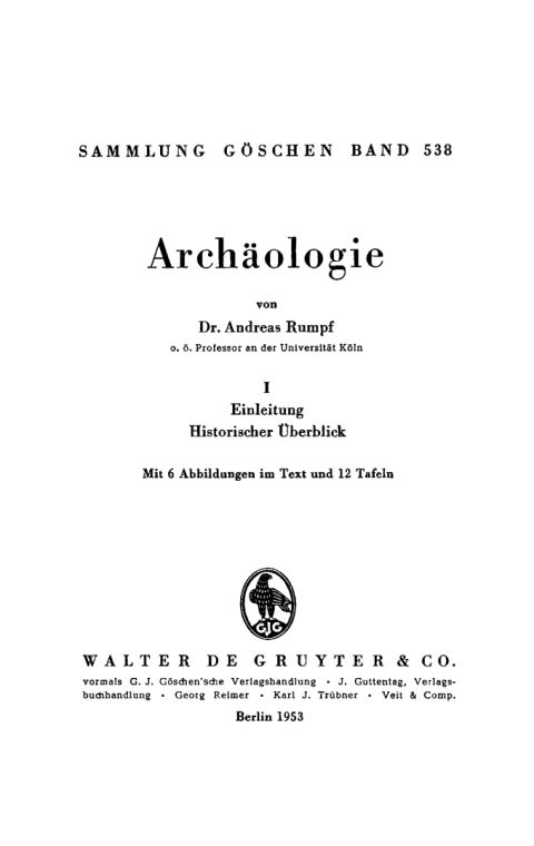 Cover image for book Einleitung. Historischer Überblick