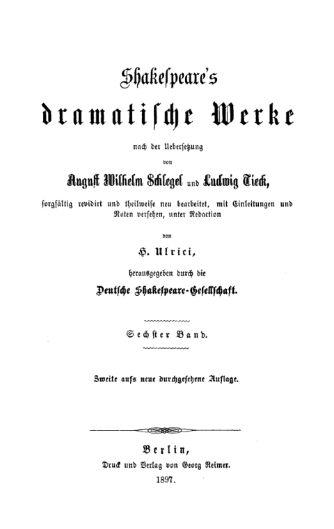 Cover image for book Hamlet. Der Kaufmann von Venedig. Wie es euch gefällt