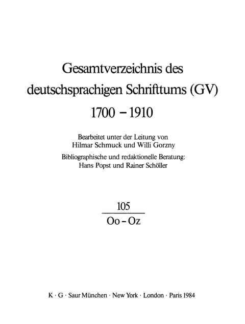Cover image for book Oo - Oz