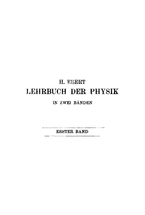 Cover image for book Mechanik, Wärmelehre