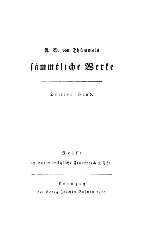 Cover image for book Reise in das mittägliche Frankreich, Teil 2