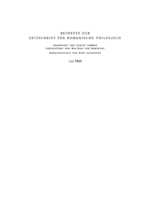 Cover image for book Okzitanische und katalanische Verbprobleme