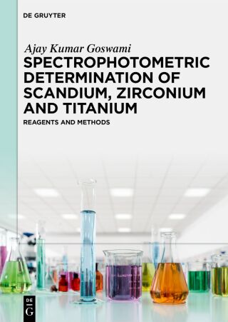 Spectrophotometric Determination of Scandium, Zirconium and Titanium