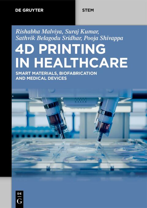 Cover image for book 4D Printing in Healthcare