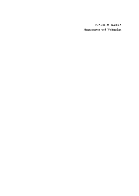 Cover image for book Hasenscharten und Wolfsrachen. (Entstehung und Behandlung)