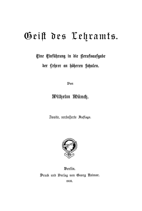 Cover image for book Geist des Lehramts