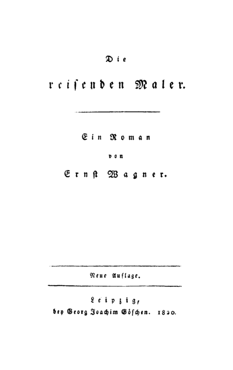 Cover image for book Die reisenden Maler