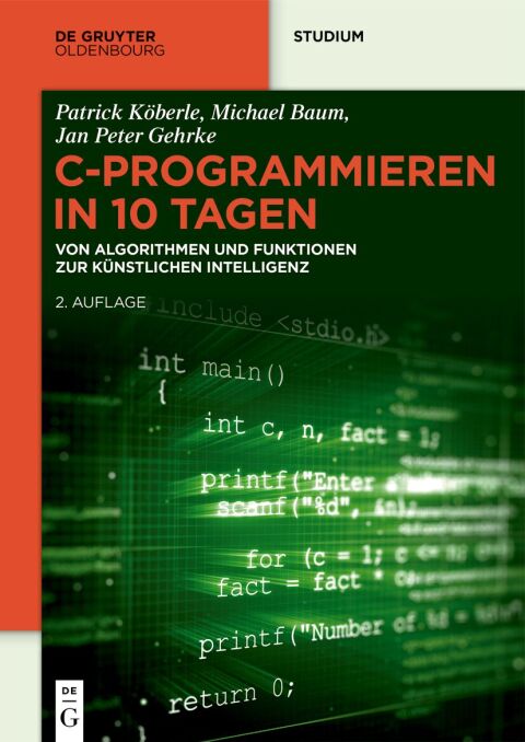 Cover image for book C-Programmieren in 10 Tagen