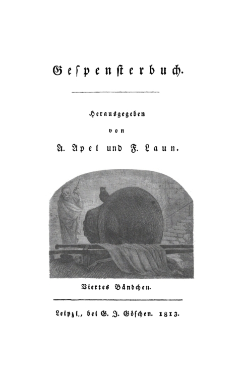 Cover image for book A. Apel; F. Laun: Gespensterbuch. Bdch. 4
