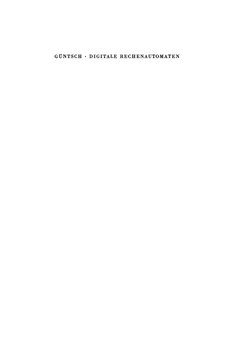 Cover image for book Einführung in die Programmierung digitaler Rechenautomaten