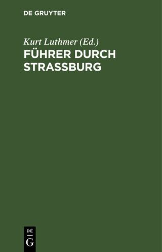 Führer durch Strassburg