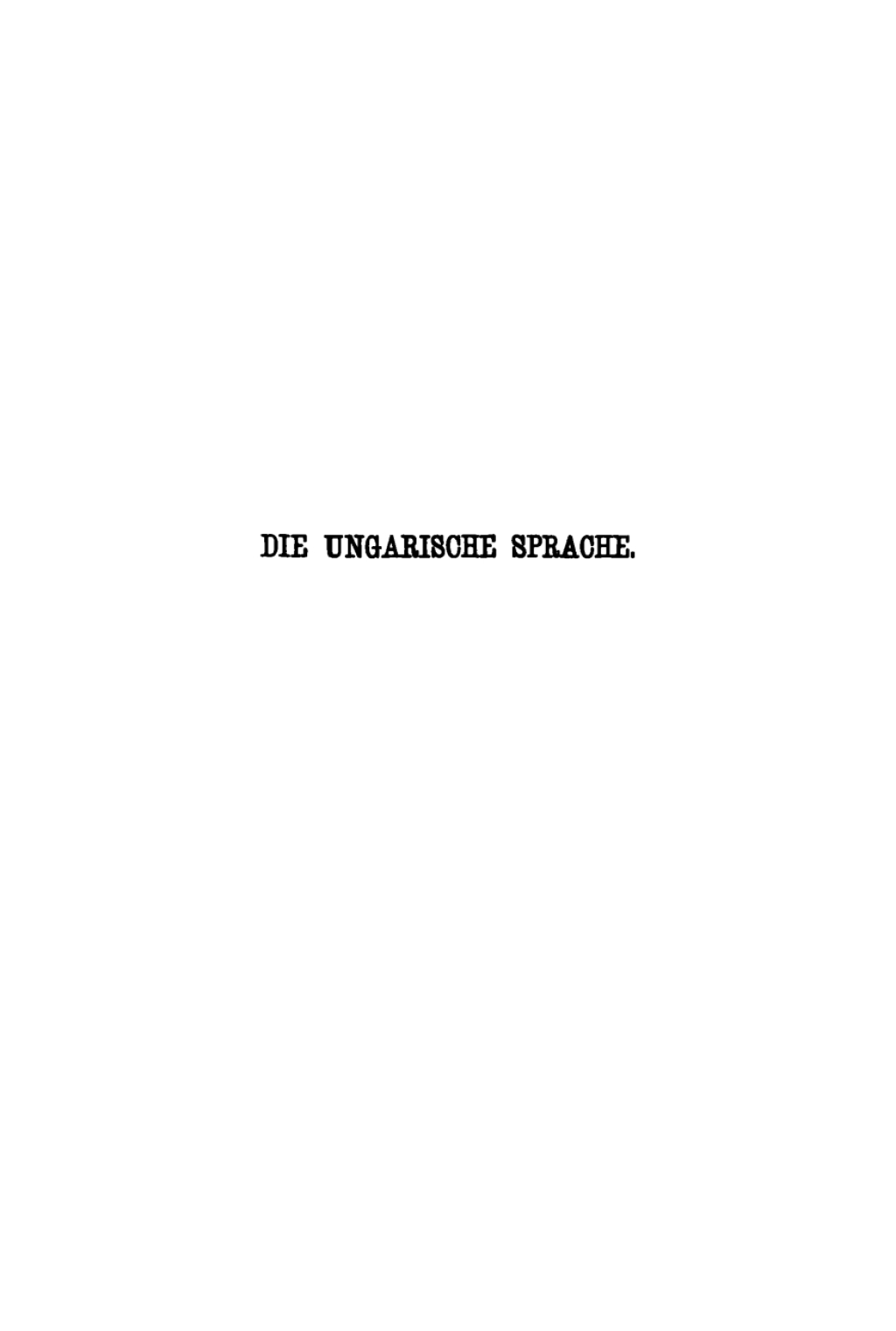 Page Fidelity Die ungarische Sprache; $255.30