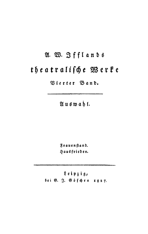 Cover image for book Frauenstand. Hausfrieden