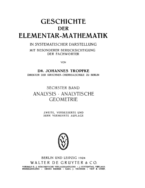 Cover image for book Analysis, analytische Geometrie