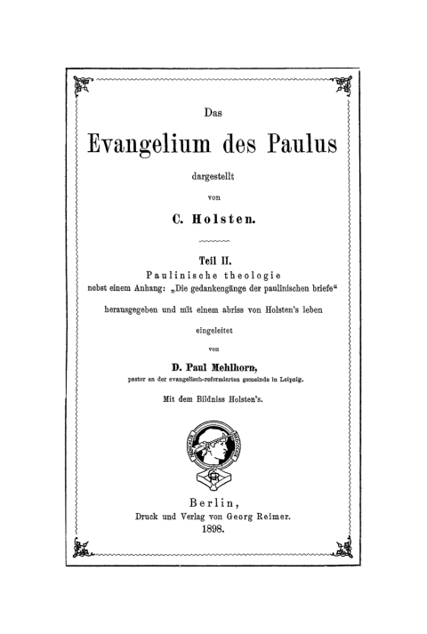Cover image for book Paulinische Theologie
