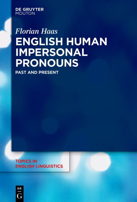 Cover image for book English Human Impersonal Pronouns