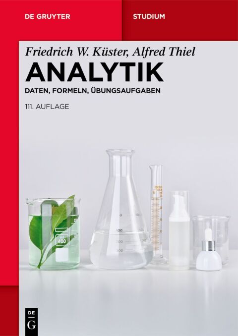 Cover image for book Analytik
