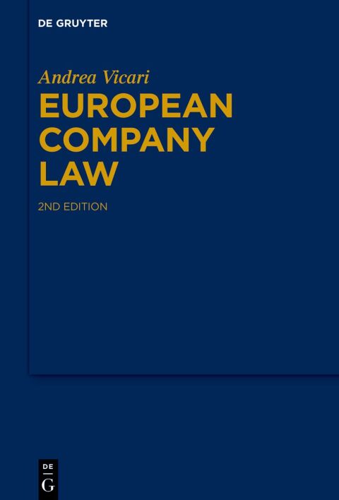 Cover image for book European Company Law