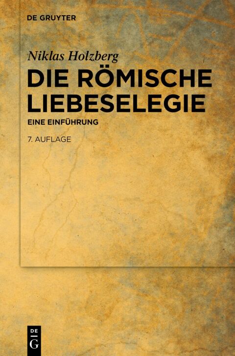 Cover image for book Die römische Liebeselegie