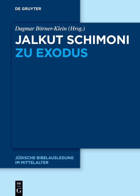 Cover image for book Jalkut Schimoni zu Exodus