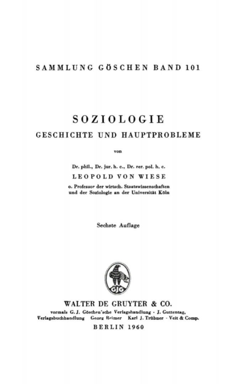 Cover image for book Soziologie
