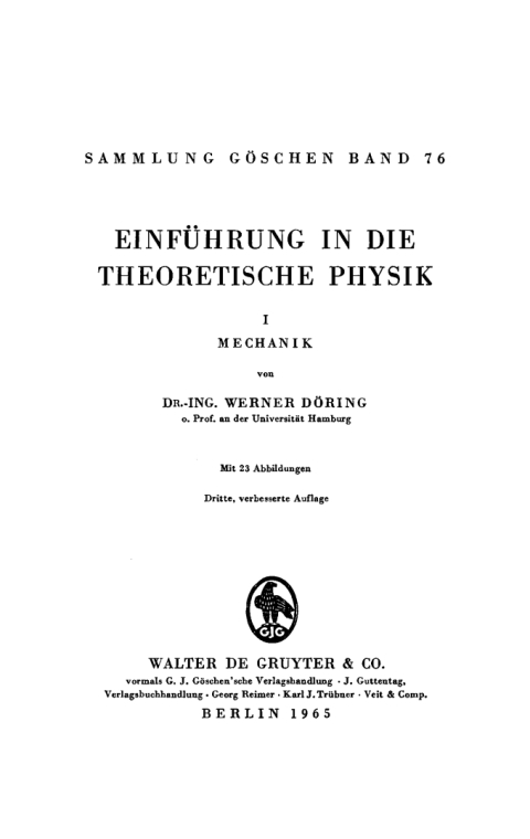 Cover image for book Mechanik
