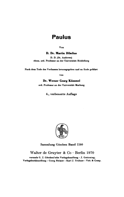 Cover image for book Paulus