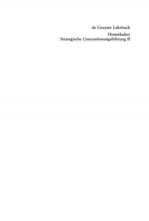 Cover image for book Strategisches Handeln. Direktiven, Organisation, Umsetzung, Unternehmungskultur, strategische Führungskompetenz