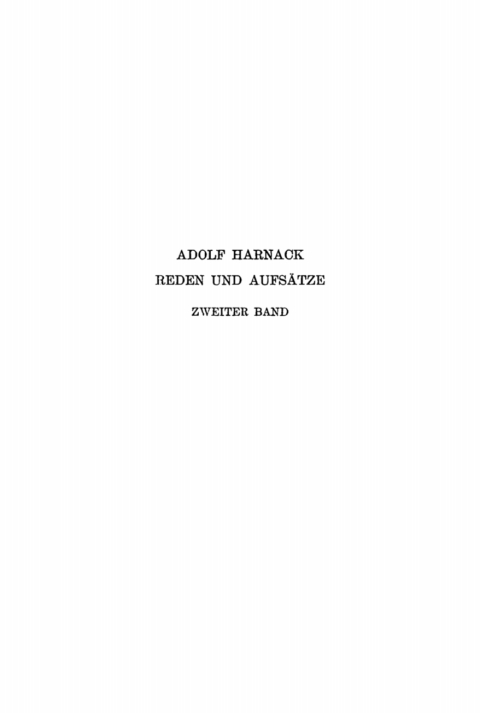 Cover image for book Reden und Aufsätze