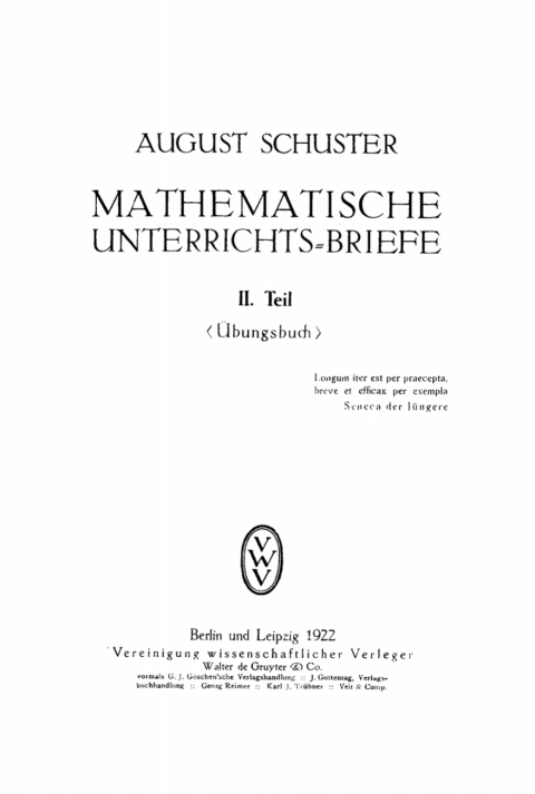 Cover image for book Übungsbuch