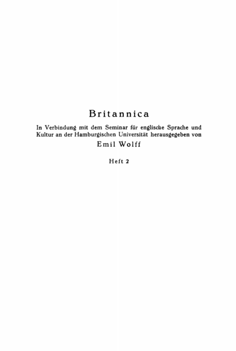 Cover image for book Die Vorgeschichte des historischen Romans in der modernen englischen Literatur