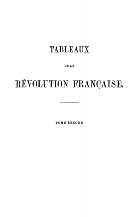 Cover image for book Adolphe Schmidt: Tableaux de la Révolution française. Tome 2