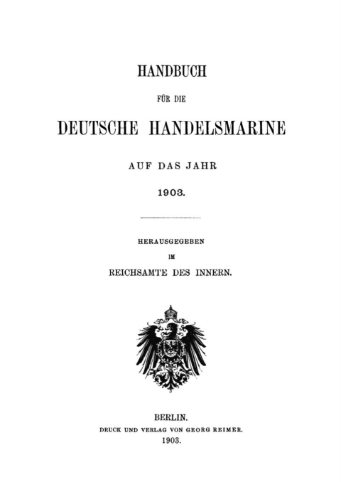 Cover image for book 1903