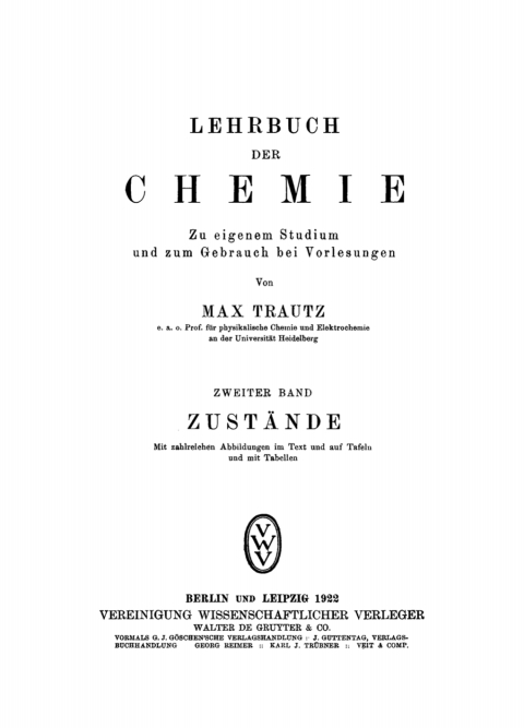 Cover image for book Zustände
