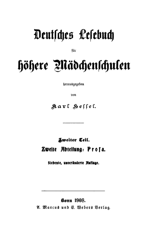 Cover image for book Prosa