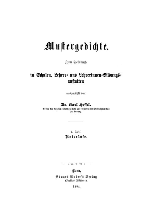 Cover image for book Unterstufe