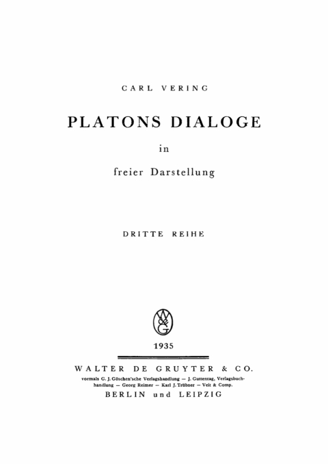 Cover image for book Lysis, Laches, Charmides, Euthyphron, Ion, Hippias I und II, Menexenos, Euthydemos, Kratylos