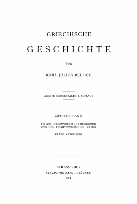 Cover image for book Bis auf die sophistische Bewegung und den peloponnesischen Krieg