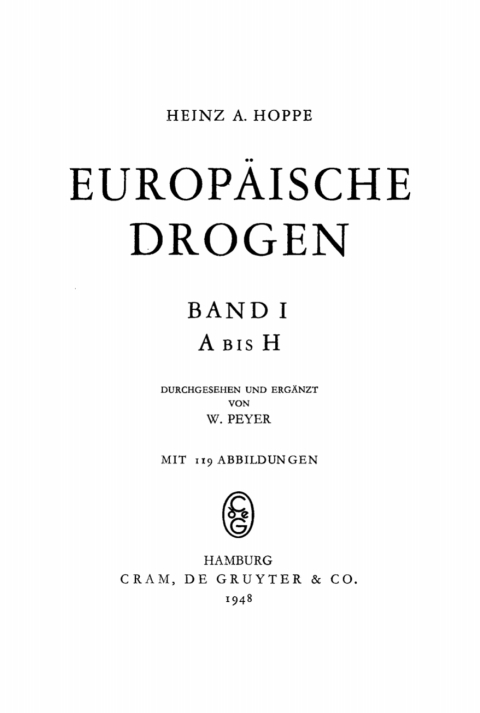 Cover image for book A bis H