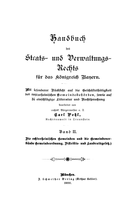 Cover image for book Die rechtsrheinischen Gemeinden und die Gemeindeverbände Gemeindeordnung, Distrikts- und Landratsgesetz