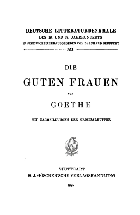 Cover image for book Die guten Frauen