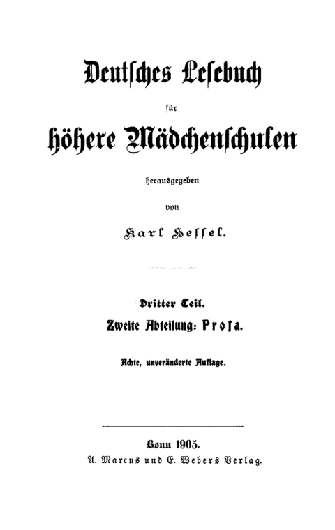 Cover image for book Prosa