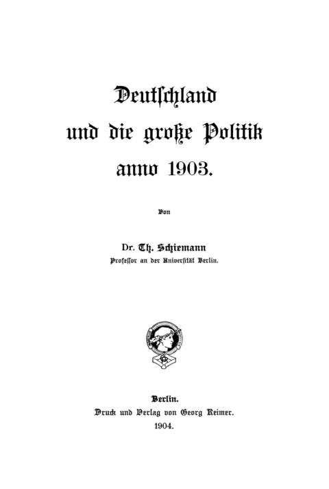Cover image for book Anno 1903