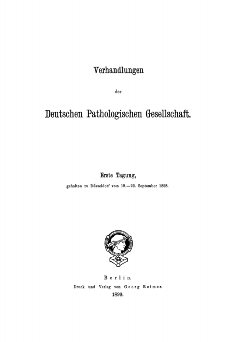 Cover image for book Düsseldorf vom 19.–22. September 1898