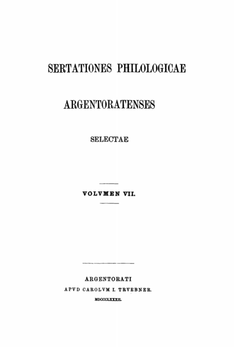 Cover image for book Volumen VII