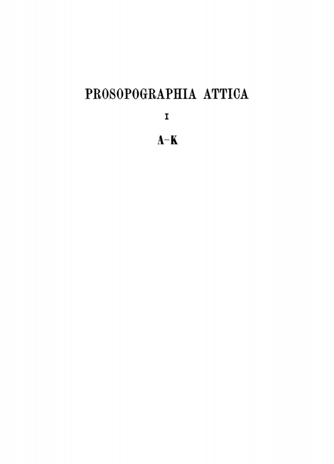 Cover image for book A–K