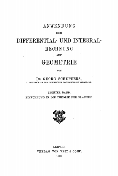Cover image for book Einführung in die Theorie der Flächen