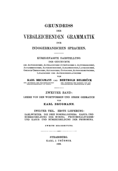 Cover image for book Zahlwörter, die drei Nominalgenera, Kasus- und Numerusbildung der Nomina. Pronominalstämme und Kasus- und Numerusbildung der Pronomina